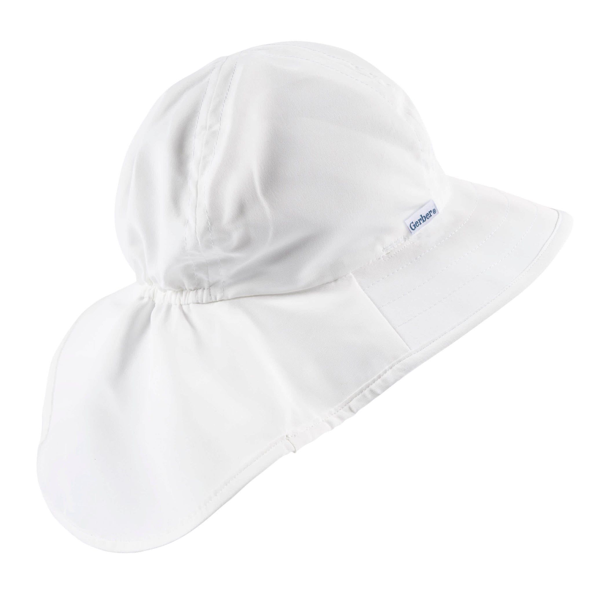 Baby Neutral White Swim Hat-Gerber Childrenswear Wholesale