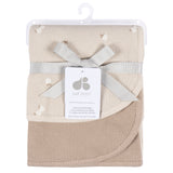 2-Pack Baby Neutral Tan Cotton Thermal Blanket-Gerber Childrenswear Wholesale