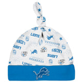 3-Piece Baby Boys Detroit Lions Bodysuit, Sleep 'N Play & Cap Set-Gerber Childrenswear Wholesale