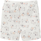 4-Piece Infant & Toddler Neutral Dog Shorts Pajamas Set-Gerber Childrenswear Wholesale