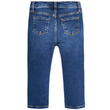 Infant and Toddler Neutral Blue Straight Fit Jeans-Gerber Childrenswear Wholesale