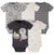 5-Pack Baby Boys Lion Short Sleeve Onesies® Bodysuits-Gerber Childrenswear Wholesale