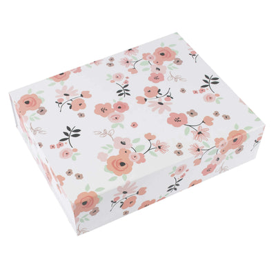 White Floral Deluxe Gift Box-Gerber Childrenswear Wholesale