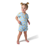 3-Pack Baby Girls Lemons Rompers-Gerber Childrenswear Wholesale