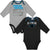 2-Pack Baby Boys Panthers Long Sleeve Bodysuits-Gerber Childrenswear Wholesale