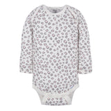 3-Pack Baby Girls Ballerina Long Sleeve Onesies® Bodysuits-Gerber Childrenswear Wholesale