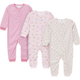 3-Pack Infant & Toddler Girls Fruits Footless Pajamas-Gerber Childrenswear Wholesale