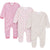 3-Pack Infant & Toddler Girls Fruits Footless Pajamas-Gerber Childrenswear Wholesale