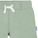 3-Pack Baby & Toddler Boys Green/Blue/Tan Knit Short-Gerber Childrenswear Wholesale