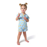 3-Pack Baby Girls Lemons Rompers-Gerber Childrenswear Wholesale