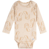 6-Pack Baby Girls Puppies Long Sleeve Onesies® Bodysuits-Gerber Childrenswear Wholesale