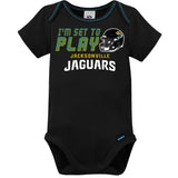 3-Piece Baby Boys Jaguars Bodysuit, Sleep 'N Play & Cap Set-Gerber Childrenswear Wholesale