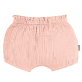 3-Pack Baby Girls Pink/Leopard/Grey Gauze Bubble Short-Gerber Childrenswear Wholesale