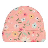 4-Pack Baby Girls Fox Caps-Gerber Childrenswear Wholesale