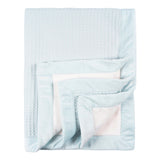 Baby Boys Blue Waffle Blanket-Gerber Childrenswear Wholesale