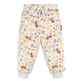 2-Piece Infant & Toddler Girls Ivory Floral Fleece Pajamas-Gerber Childrenswear Wholesale