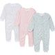 3-Pack Infant & Toddler Girls Bunnies Footless Pajamas-Gerber Childrenswear Wholesale