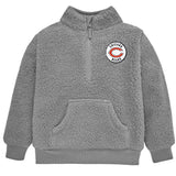 Infant & Toddler Boys Bears 1/4 Zip Sherpa Top-Gerber Childrenswear Wholesale