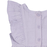 2-Piece Baby & Toddler Girls Purple Gauze Dress & Diaper Cover Set-Gerber Childrenswear Wholesale