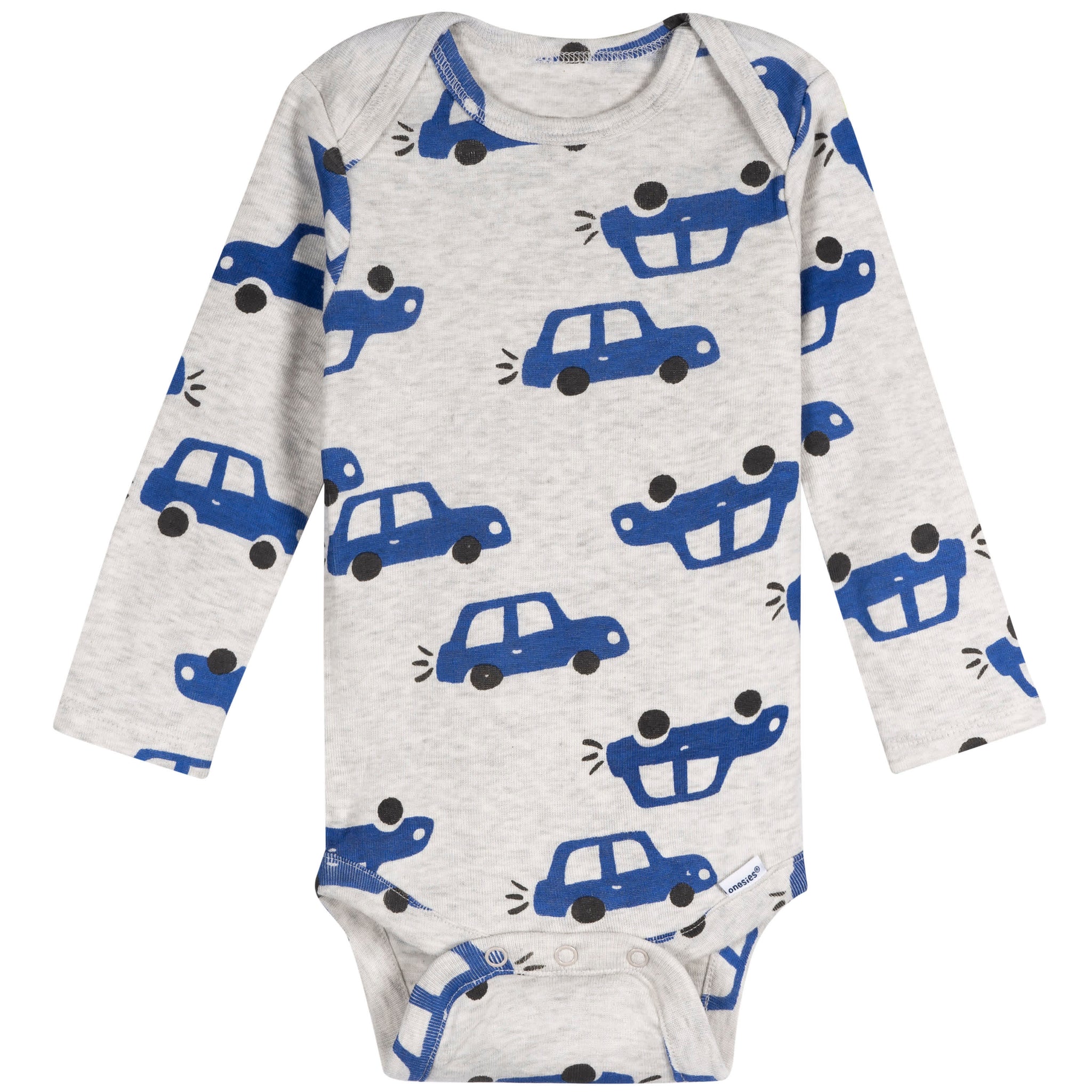 6-Pack Baby Boys Food Long Sleeve Onesies® Bodysuits-Gerber Childrenswear Wholesale