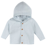 2-Piece Baby Boys Blue Sweater Knit Set-Gerber Childrenswear Wholesale