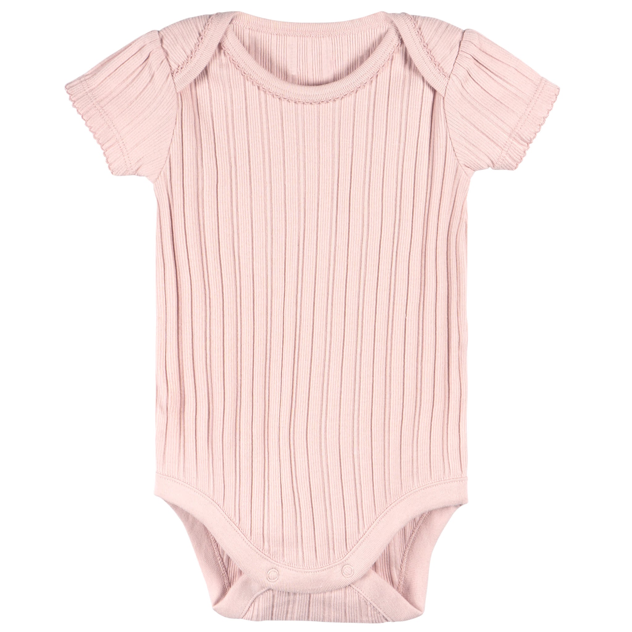 3-Piece Baby Girls Pink Bodysuit Set-Gerber Childrenswear Wholesale