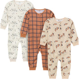 3-Pack Infant & Toddler Boys Outdoors Footless Pajamas-Gerber Childrenswear Wholesale