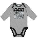 2-Pack Baby Boys Raiders Long Sleeve Bodysuits-Gerber Childrenswear Wholesale