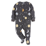 3-Pack Baby & Toddler Boys Space Fleece Pajamas-Gerber Childrenswear Wholesale