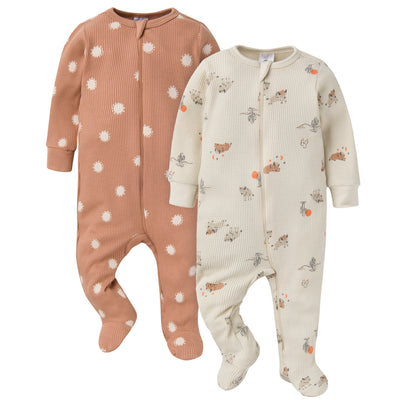 2-Pack Baby Boys Buffalo Sleep 'N Plays-Gerber Childrenswear Wholesale