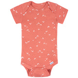 8-Pack Baby Girls Cool Snacks Short Sleeve Onesies® Bodysuits-Gerber Childrenswear Wholesale