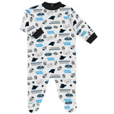 3-Piece Baby Boys Panthers Bodysuit, Sleep 'N Play & Cap Set-Gerber Childrenswear Wholesale