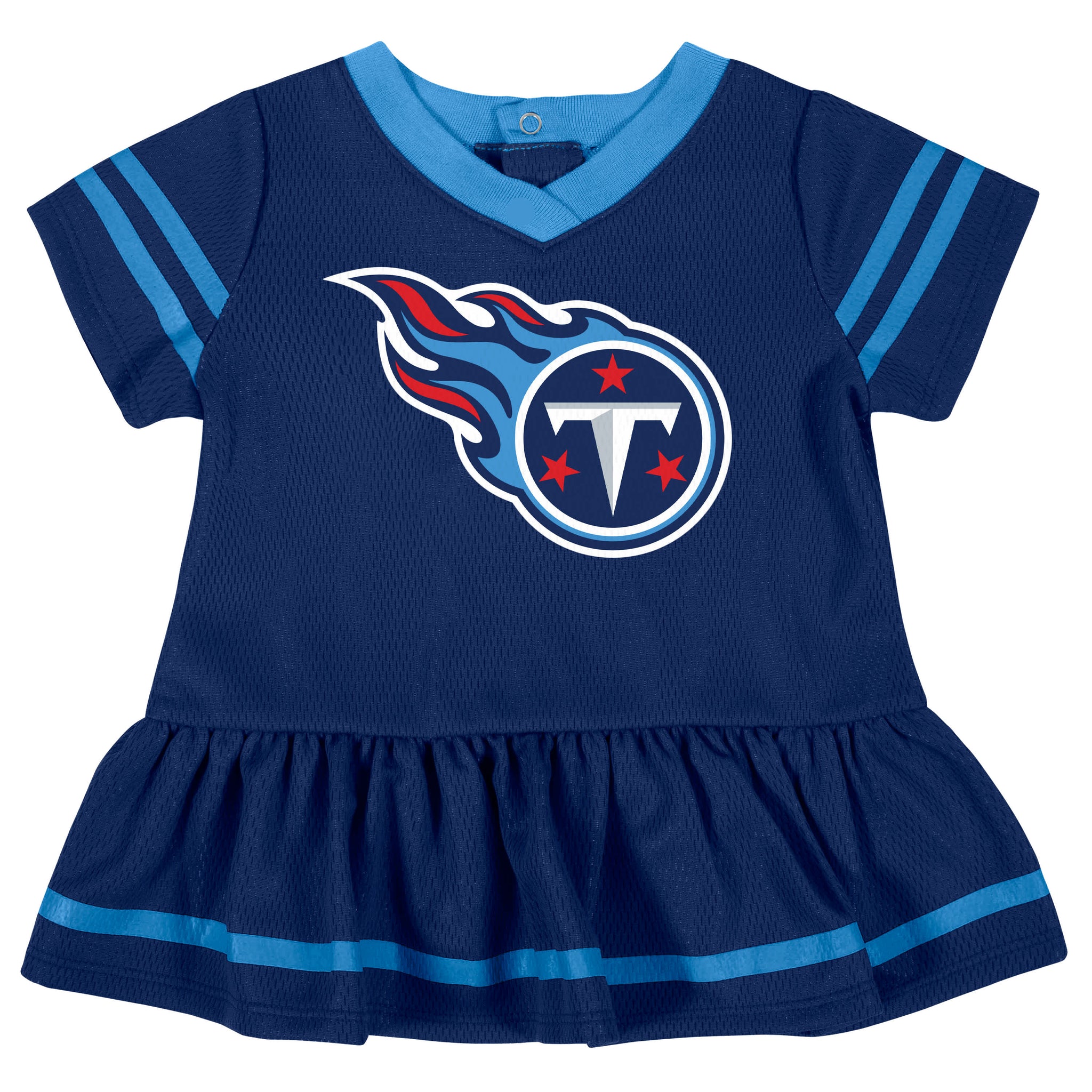 2-Piece Baby Girls Titans Dress & Diaper Cover Set-Gerber Childrenswear Wholesale