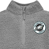 Infant & Toddler Boys Eagles 1/4 Zip Sherpa Top-Gerber Childrenswear Wholesale