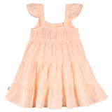 Toddler Girls Blush Tiered Dress-Gerber Childrenswear Wholesale