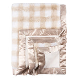 Baby Neutral Tan Plush Blanket-Gerber Childrenswear Wholesale