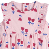 3-Pack Baby Girls Strawberries Rompers-Gerber Childrenswear Wholesale