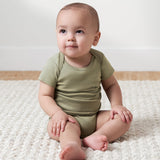 5-Pack Baby Boys Green/ Brown Short Sleeve Onesies® Bodysuits-Gerber Childrenswear Wholesale