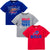 3-Pack Baby & Toddler Boys Buffalo Bills Short Sleeve Tees-Gerber Childrenswear Wholesale