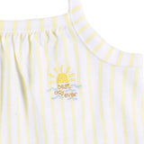 2-Piece Baby Girls Stripe Dress and Diaper Cover-Gerber Childrenswear Wholesale