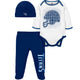 3-Piece Baby Boys Titans Bodysuit, Footed Pant, & Cap Set-Gerber Childrenswear Wholesale