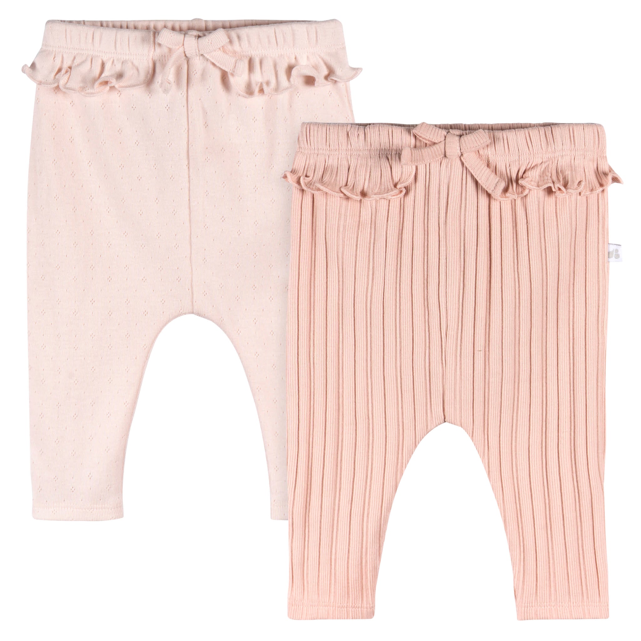 2-Pack Baby Girls Pink Pants-Gerber Childrenswear Wholesale