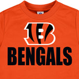 3-Pack Infant & Toddler Boys Bengals Short Sleeve Tees-Gerber Childrenswear Wholesale