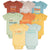 8-Pack Baby Neutral Fun Fun Fun Onesies® Bodysuits-Gerber Childrenswear Wholesale