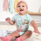 4-Pack Baby Girls Fox Caps-Gerber Childrenswear Wholesale