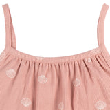 2-Piece Infant and Toddler Girls Seashells Tank Top & Shorts Set-Gerber Childrenswear Wholesale