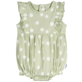 3-Pack Baby Girls Garden Rompers-Gerber Childrenswear Wholesale