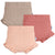 3-Pack Baby Girls Pinks/Oatmeal Bubble Short-Gerber Childrenswear Wholesale