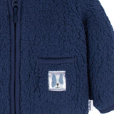 2-Piece Baby & Toddler Boys Puppy Sherpa Jacket & Jogger Set-Gerber Childrenswear Wholesale