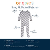 2-Pack Baby Girls Lemons Footed Pajamas-Gerber Childrenswear Wholesale